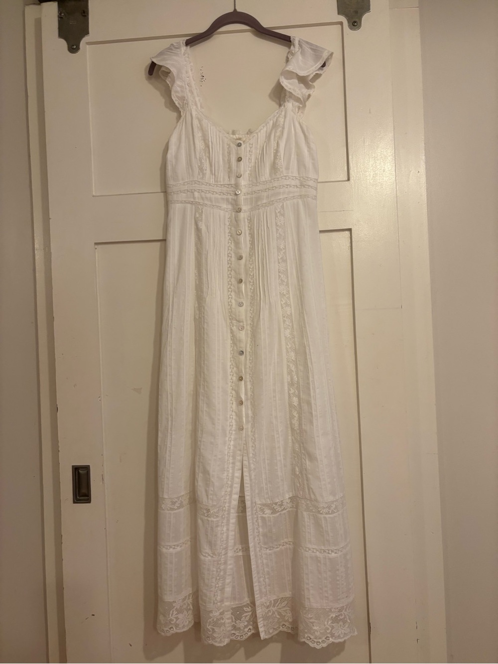 LoveShackFancy Kailette Cotton Maxi Dress